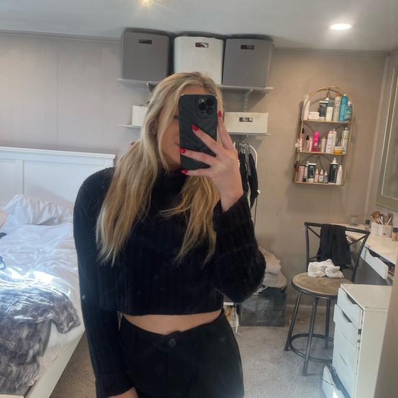 FOREVER 21 knit turtleneck sweater S - Picture 7 of 11